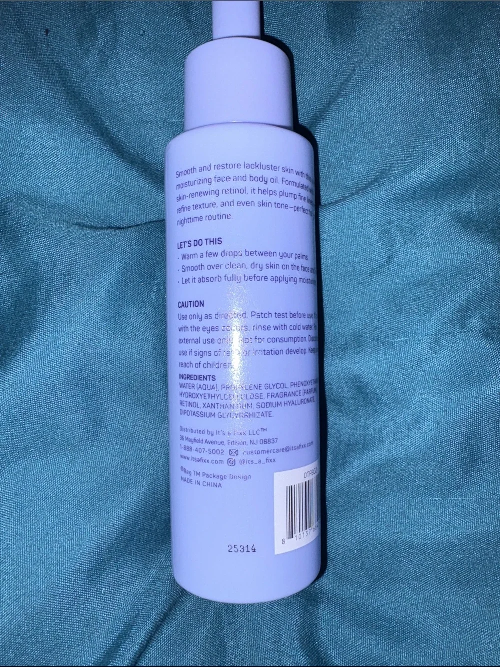spa•scentials Smooth Retinol Face & Body Oil - Night, Smooth and Renew 3.4 oz